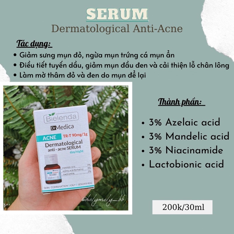 Bielenda Dr.Medica hỗ trợ giảm mụn, mờ thâm mụn đỏ và phục hồi da hư tổn