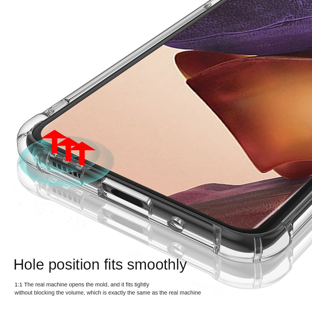 Ốp điện thoại silicon mềm trong suốt dành cho Samsung Galaxy Note 20 Ultra Note20 Note 20Ultra Not 20 Ultra