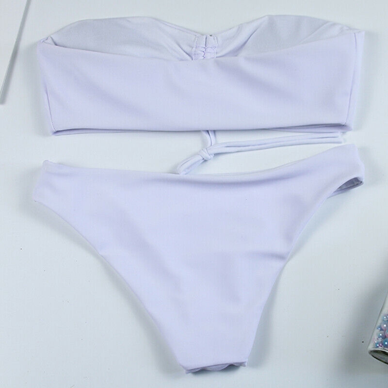 Bộ Bikini 2 Mảnh Xếp Nếp Cho Nữ