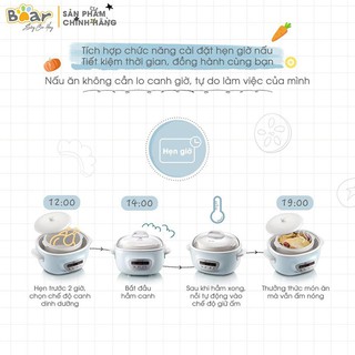 Nồi nấu chậm Bear SUBE003 2.5L