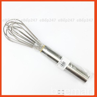 Rẻ vô địch Phới lồng đánh trứng inox cao cấp 25cm - eBếp247