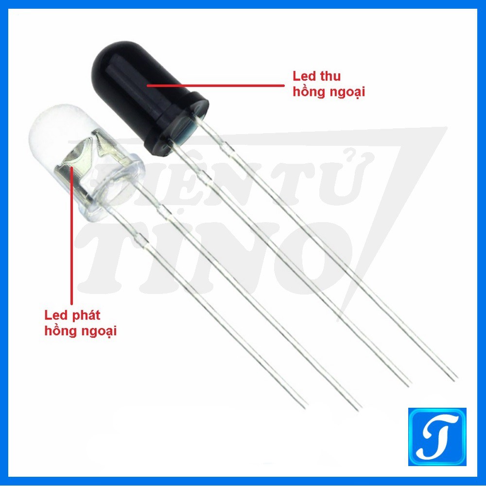 Led Thu Phát Hồng Ngoại 5mm (1 Cặp)