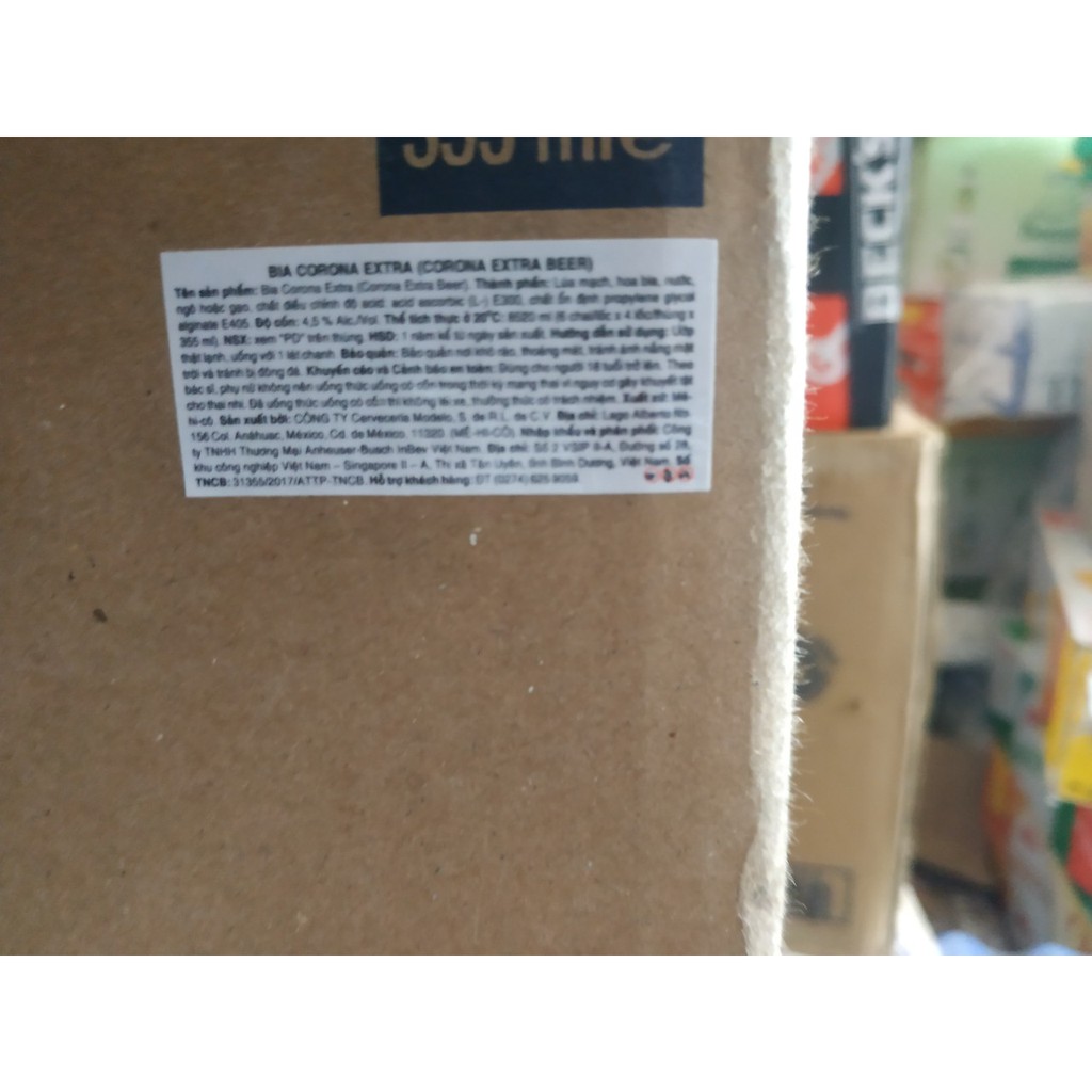 Bia Corona Extra 355ml và 210ml