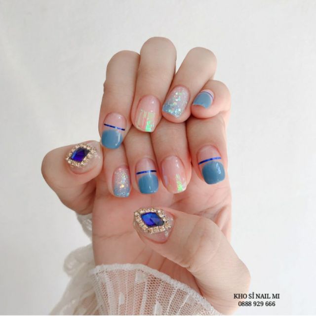 Set 30 cuộn line nail mix các màu sắc - line trang trí móng tay đa phong cách