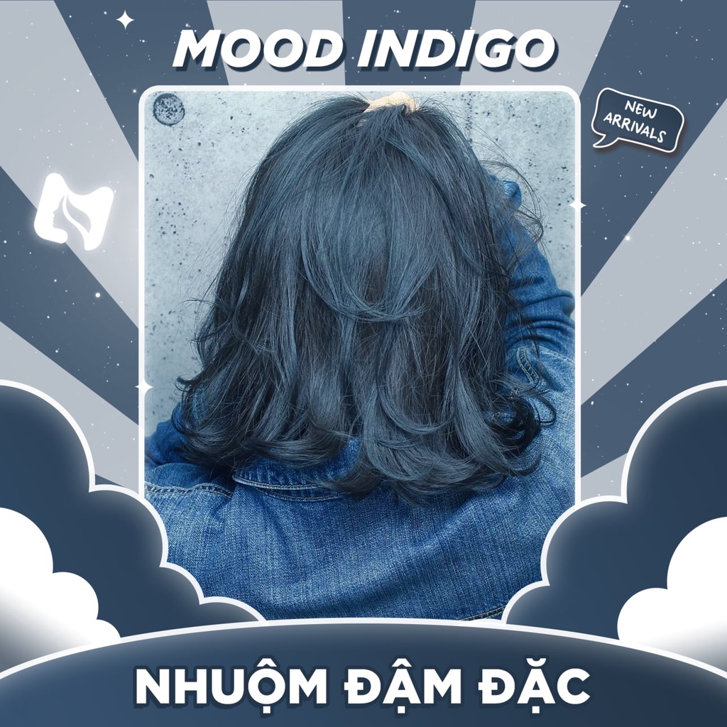 Thuốc Nhuộm Tóc Đậm Đặc Mood Indigo - Trend 2022 - Minzihair HN