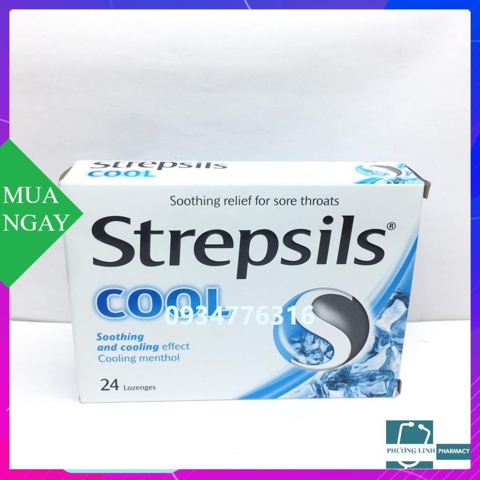Viên ngậm Strepsil hộp 24 viên