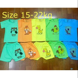 Combo 5 bộ carter 13-18kg áo cộc tay quần dài cho bé trai bé gái