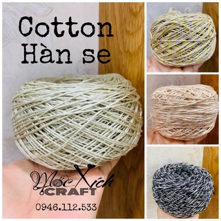 Sợi cotton hàn se 1.0_1.5mm