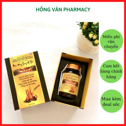Viên uống Đông Trùng Hạ Thảo, giúp ăn ngủ ngon, hỗ trợ bồi bổ cơ thể, tăng cường sức đề kháng, nâng cao thể trạng