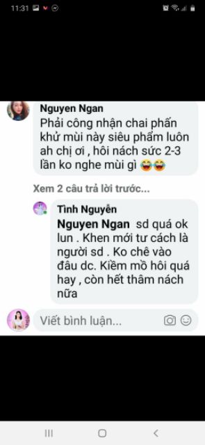 Lăn nách. Siêu phẩm phấn lạnh . Tri mồ hôi, hôi nách cực chất.uy tín.tạo nên thương hiệu
