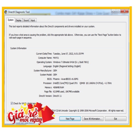 Combo Main KGiga Glowy G41 Socket 775 + FE+ Keo gói tản nhiệt CPU VGA