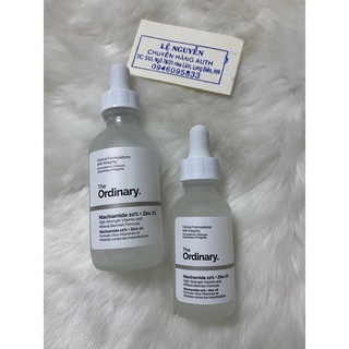 TINH CHẤT SERUM THE ORDINARY NIACINAMIDE 10% + ZINC 1% 30ML