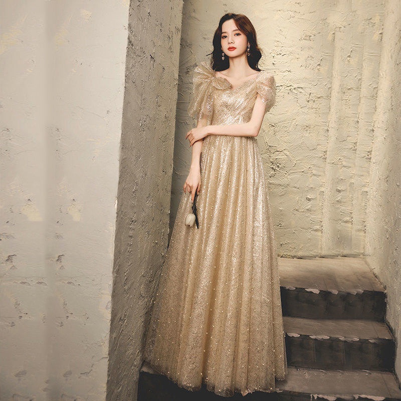 Đầm Dạ Hội Dáng Dài Thanh Lịch Cá Tính Phong Cách Mới 2022 Cho Nữ