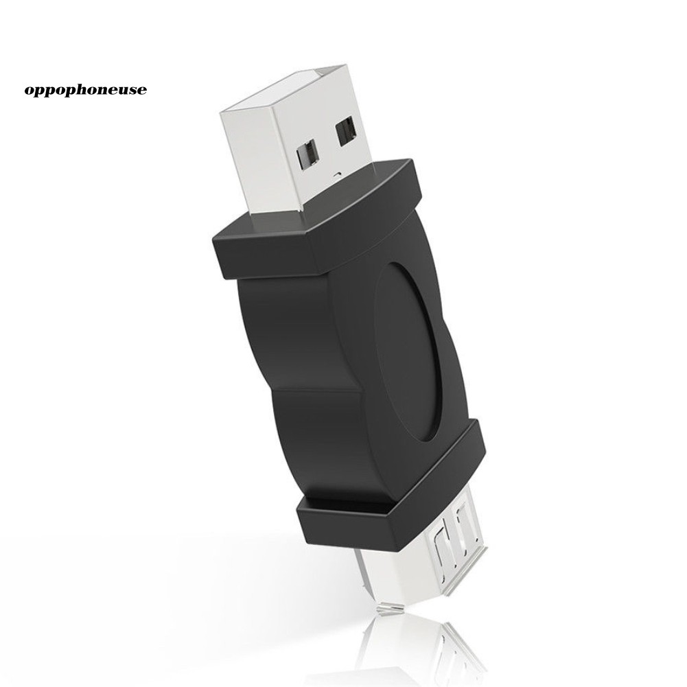 【OPHE】FireWire IEEE 1394 6Pin Female to USB 2.0 Type A Male Adapter Converter Portable