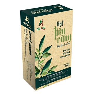 VoucherXtra5%_Hộp 150g Tiêu rừng Măng Đen từ vùng núi rừng Kon Tum-Tây Nguyên,mùi thơm lá sả và lá chanh