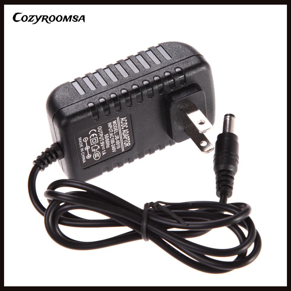 Bộ sạc chuyển đổi DC 5.5x2.5mm 9V 1A 1000mA sang phích cắm US