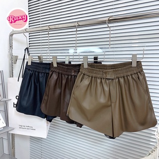 Quần Sooc Nữ Ruxy Da 2 Cúc Nhỏ