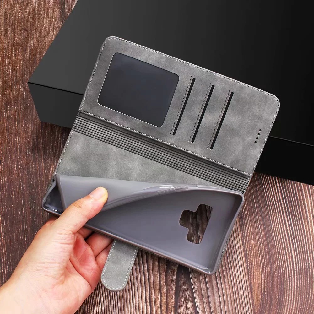 Bao da điện thoại có ngăn đựng thẻ cho Samsung Galaxy Note 8/9/10 Pro 5G/ 10+ Plus | BigBuy360 - bigbuy360.vn