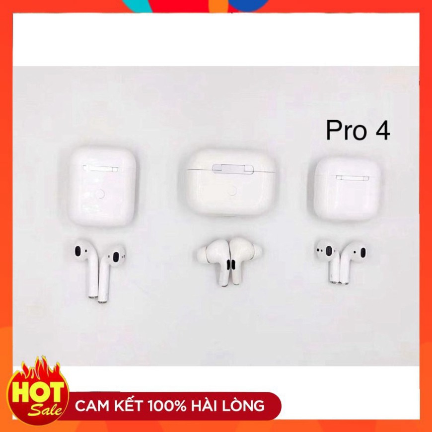 [Bán Giá Gốc] [Bán Giá Gốc] Tai Nghe Bluetooth Airpod Pro 4 Bản Quốc Tế Cao Cấp Định Vị Đổi Tên Tai Nghe Không Dây Dùng 