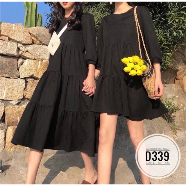 Bigsize Đầm BBD form ngắn D339