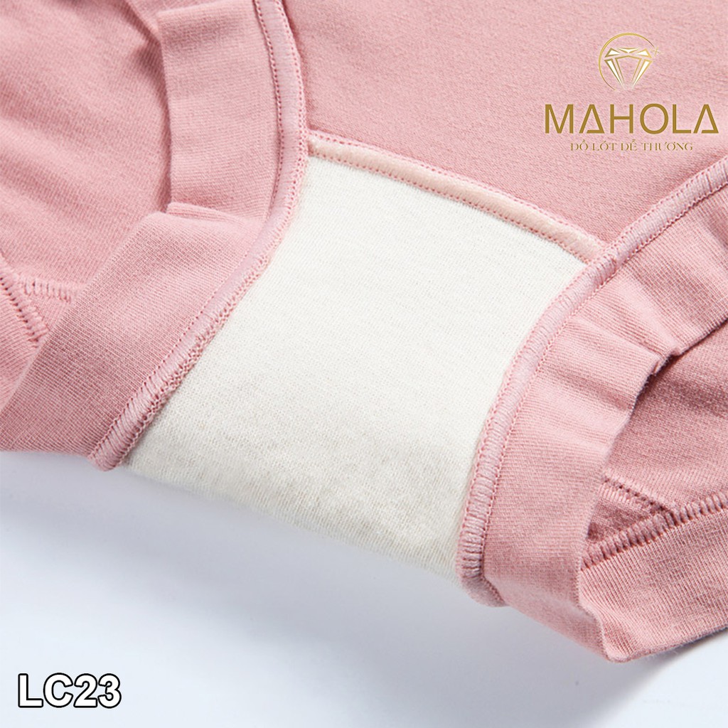 Quần lót cotton lưng cao trên rốn nâng mông Mahola LC23