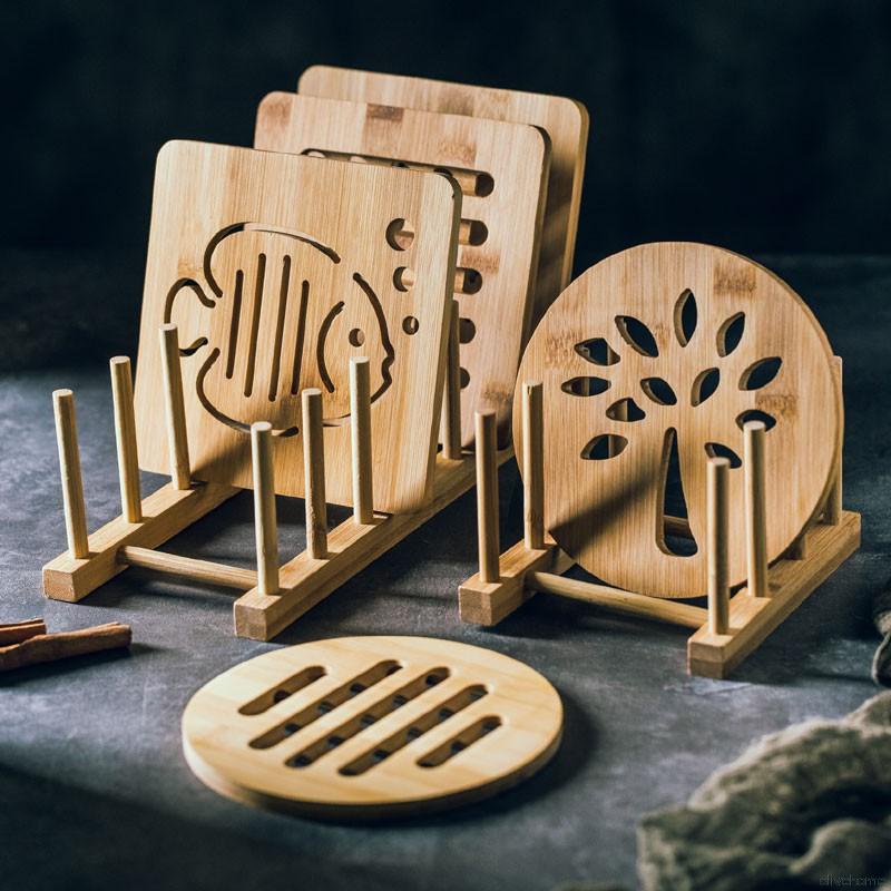 KỆ / GIÁ GỖ TREO ĐỒ - ÚP CHÉN DĨA ĐA NĂNG DECOR