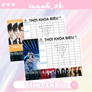 Thời khóa biểu TF Boys