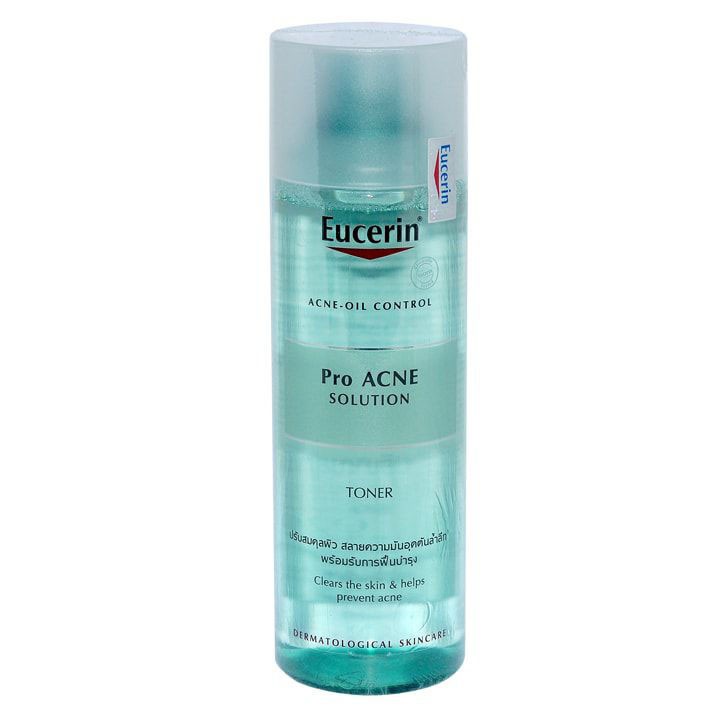 Nước Hoa Hồng Eucerin Pro Acne Solution Toner 200ml - Cho Da Dầu Mụn