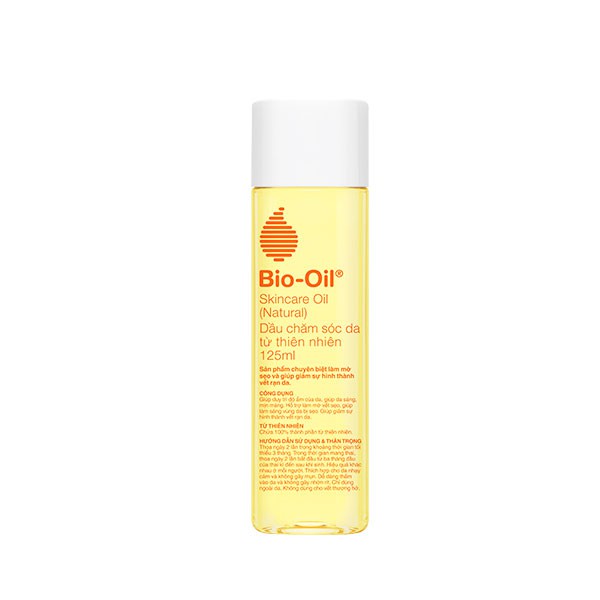 Dầu Chăm Sóc Da Từ Thiên Nhiên Làm Giảm Rạn Da, Mờ Sẹo BIO-OIL SKINCARE NATURAL 125ML (Chai/125ml) - Hàng Chính Hãng