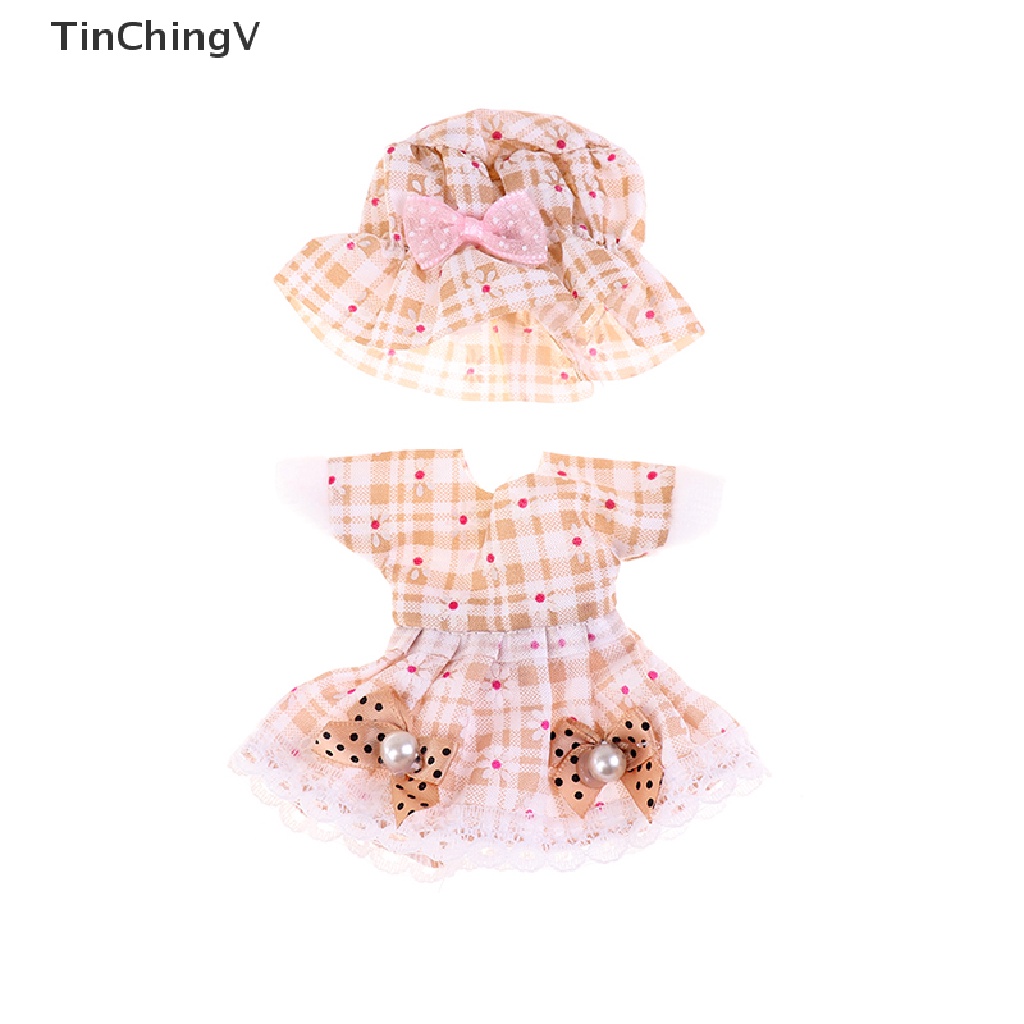 Bộ quần áo búp bê 16 - 17cm cho búp bê 1/8 xinh xắn