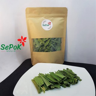 Lá Dứa (lá nếp) Sấy Khô 100g (Sấy lạnh giữ nguyên hương vị)