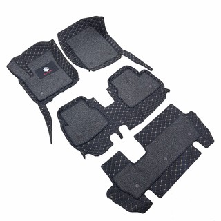 Thảm sàn, lót sàn da 6D cho Suzuki XL7 kèm thảm rối chống bụi cao cấp - Độ dày 12-13mm