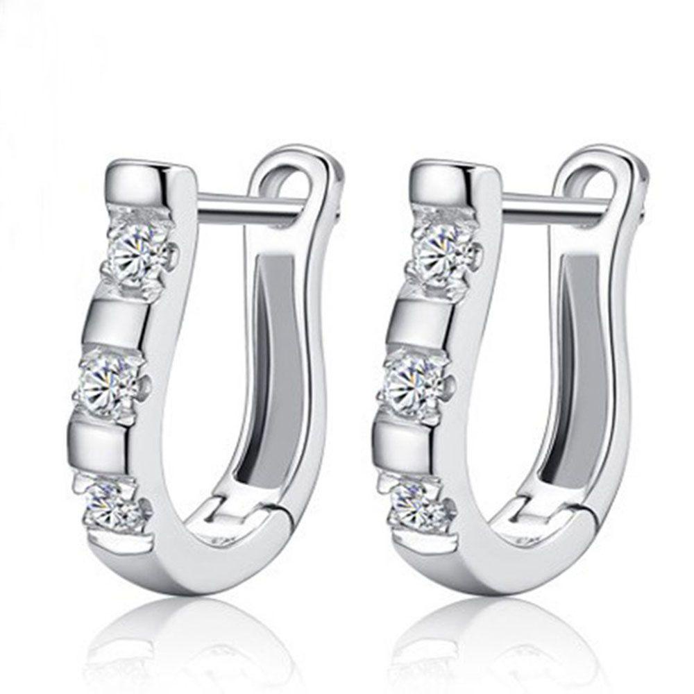 Khuyên Tai Vòng Thiết Kế Hình Giày Ngựa Nghệ Thuật Đẹp Mắt Dành Cho Bạn