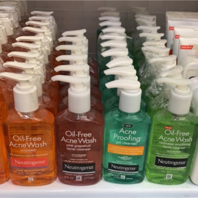Sữa Rửa mặt ngừa Mụn Neutrogena Ance Wash oil free