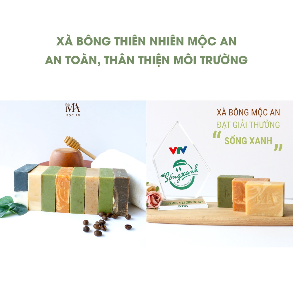 Combo Sáng Da, Mờ Thâm Sẹo Mộc An 2 Sản Phẩm Chiết Xuất Tự Nhiên, An Toàn Và Hiệu Quả