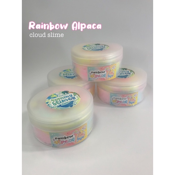 CỪU ALPACA CẦU VỒNG - slime mây
