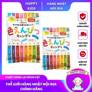 Kẹo bút chì Candy Kanro, kẹo trái cây Nhật Bản 80g