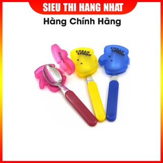 Dĩa inox cho bé kèm hộp đựng hình thú Hàng Nhật