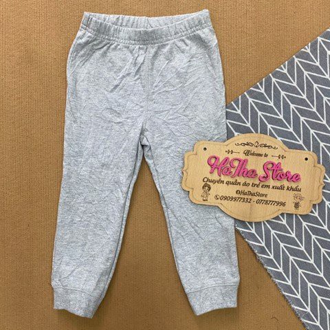 Sweatpants / Quần dài nỉ CARTER màu trơn bé trai