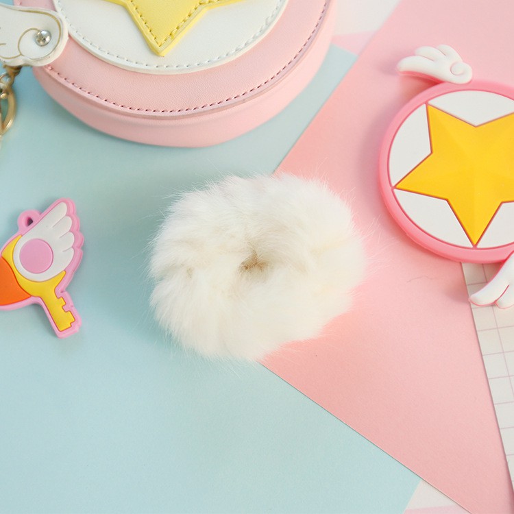 Pom pom - Chun buộc tóc cục bông dễ thương