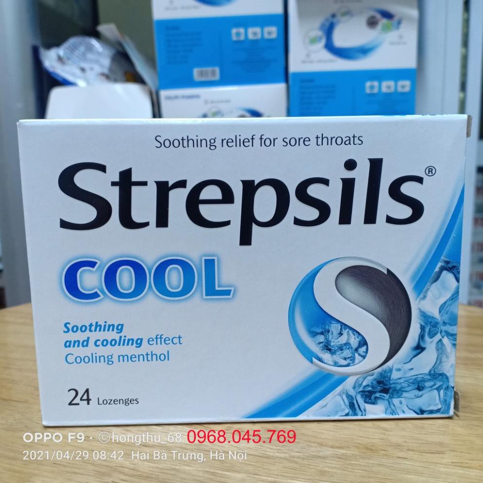 Viên Ngậm Ho Strepsils