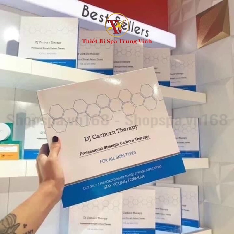 [Tách lẻ-Nguyên hộp] CO2 DJ Carborn Therapy ĐẶC, GIÚP DA THẢI ĐỘC