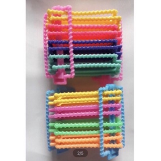 🏵Set 10 Kẹp tóc(Gọng Nhựa) Nhiều màu (Không Mút)