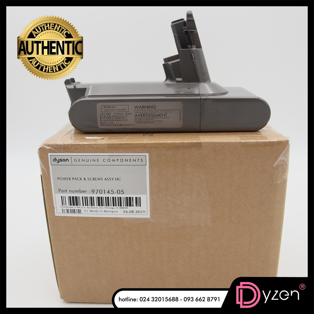 [100% Authentic - BH 12 tháng] Dyson Battery - Pin máy hút bụi Dyson dành cho máy Dyson V6/V7/V8/V10/V11