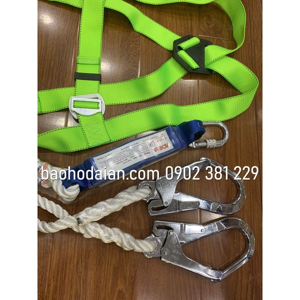 Dây an toàn toàn thân ADELLA H4501 kèm móc EW32 chống sốc