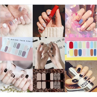 Nail sticker dán móng tay 3D chống nước thời trang chất lượng cao (16)