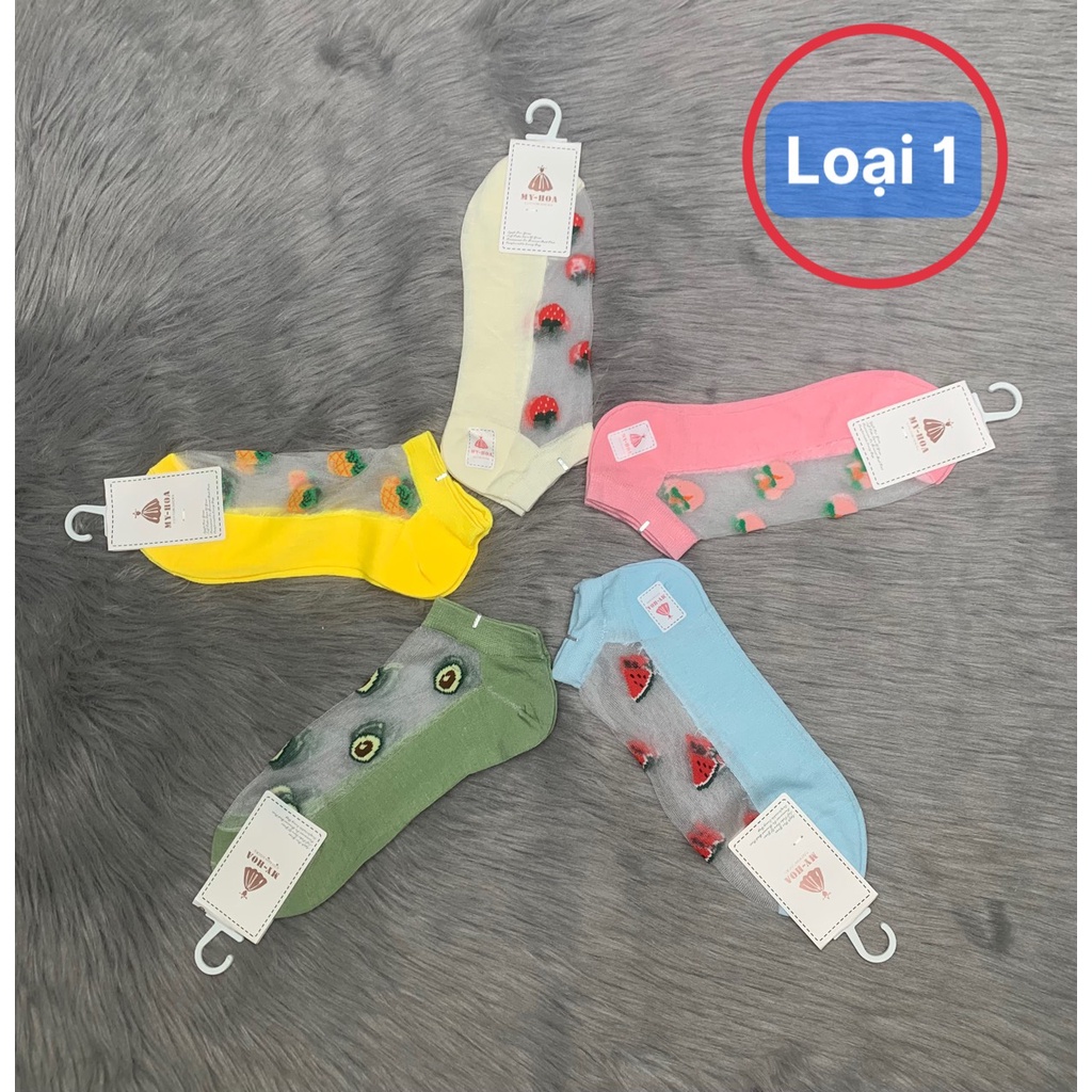 [HCM] Combo 5 đôi vớ lưới nữ cổ ngắn ( hàng loại 1 ), phong cách Hàn Quốc , nhiều mẫu , phù hợp vớ học sinh, sinh viên .
