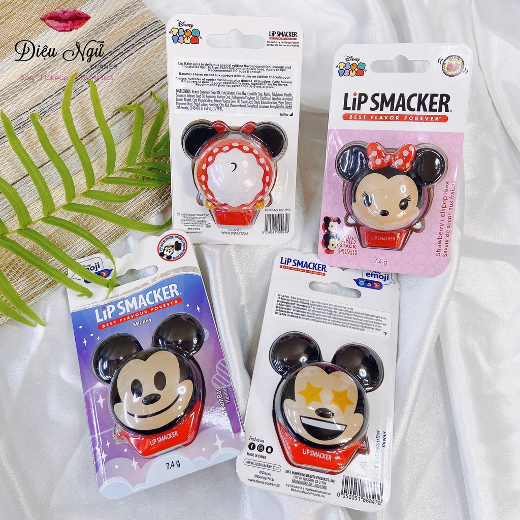 SON DƯỠNG DISNEY MICKEY LIP SMACKER