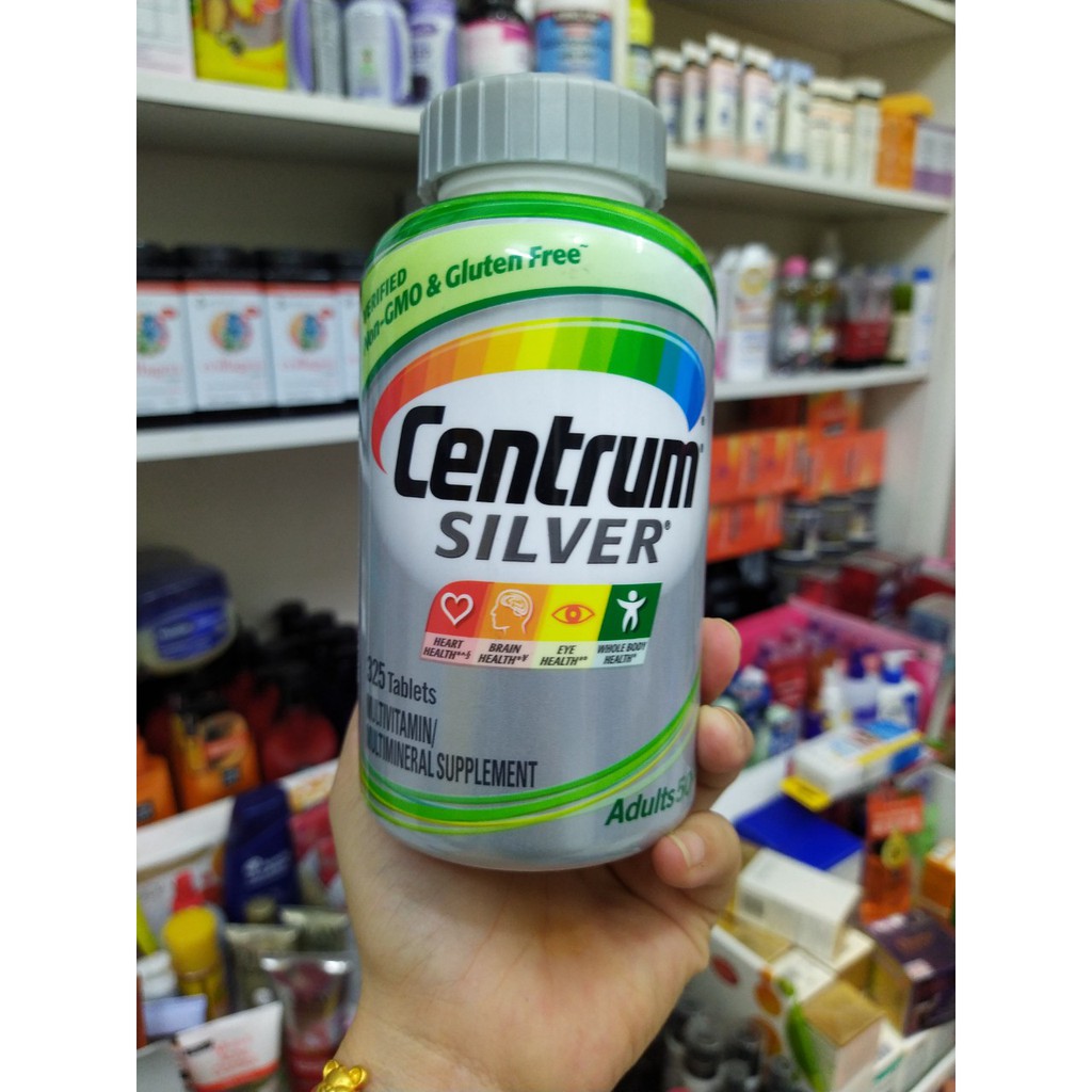 centrum silver women  centrum silver men centrum adults dành cho nam , nữ trên 50 tuổi