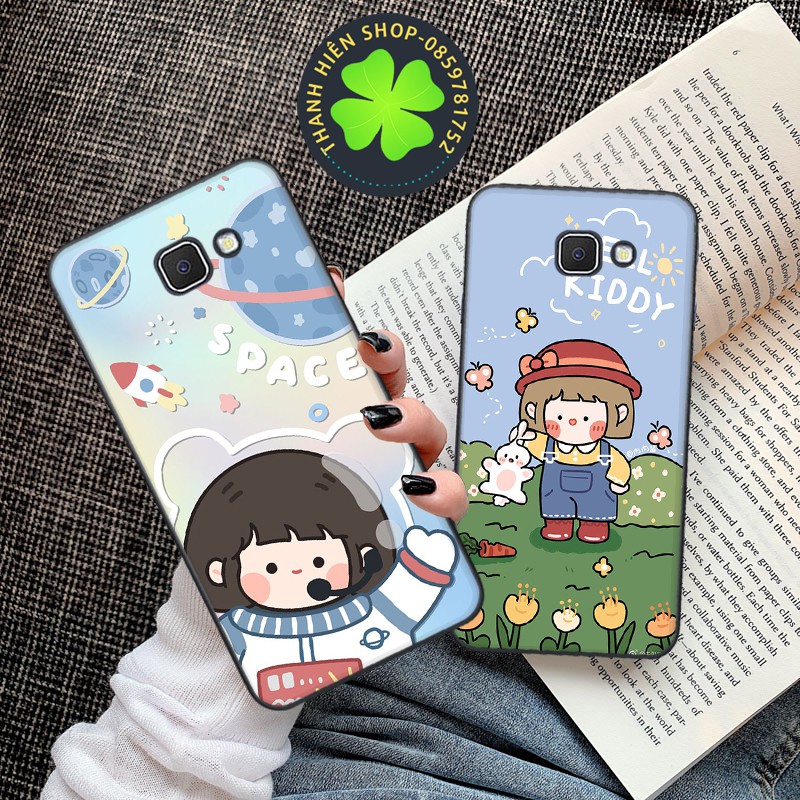 Ốp lưng Samsung J2 Prime/J2 Pro/J5 PrimeE/J4 Prime /J4 Plus/J7 Prime - in hình cô gái RORO JUMP gấu BEAR